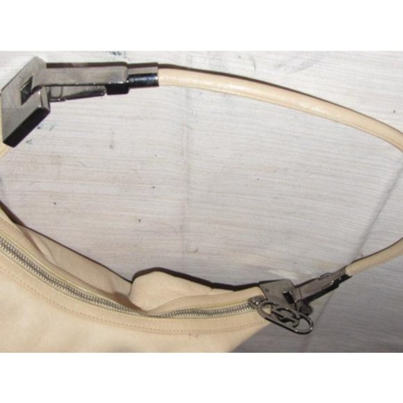 Vintage RARE Gucci HOBO Tom Ford Era Ivory Leather  Removable Strap - Picture 12 of 12